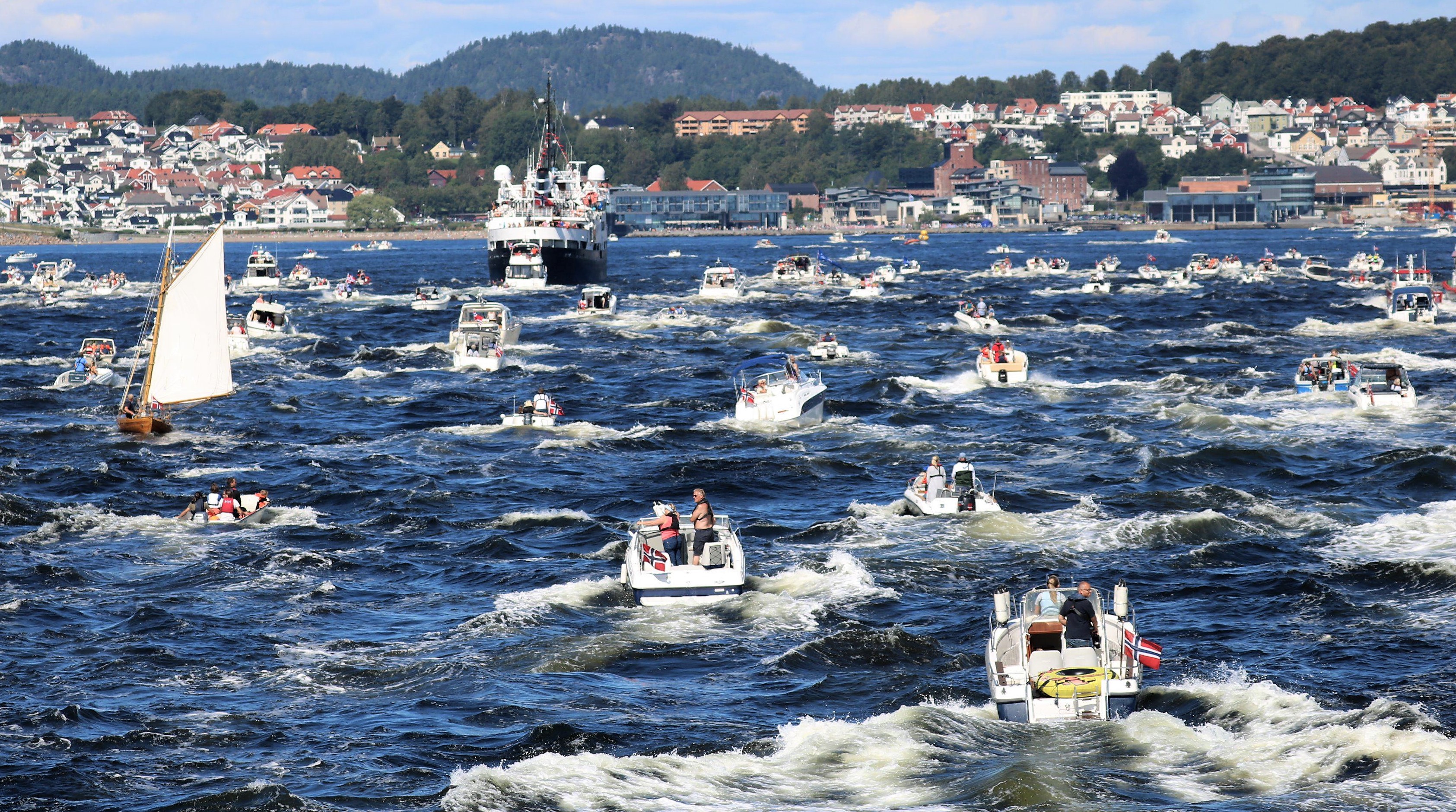 Fritidsbåtidyll